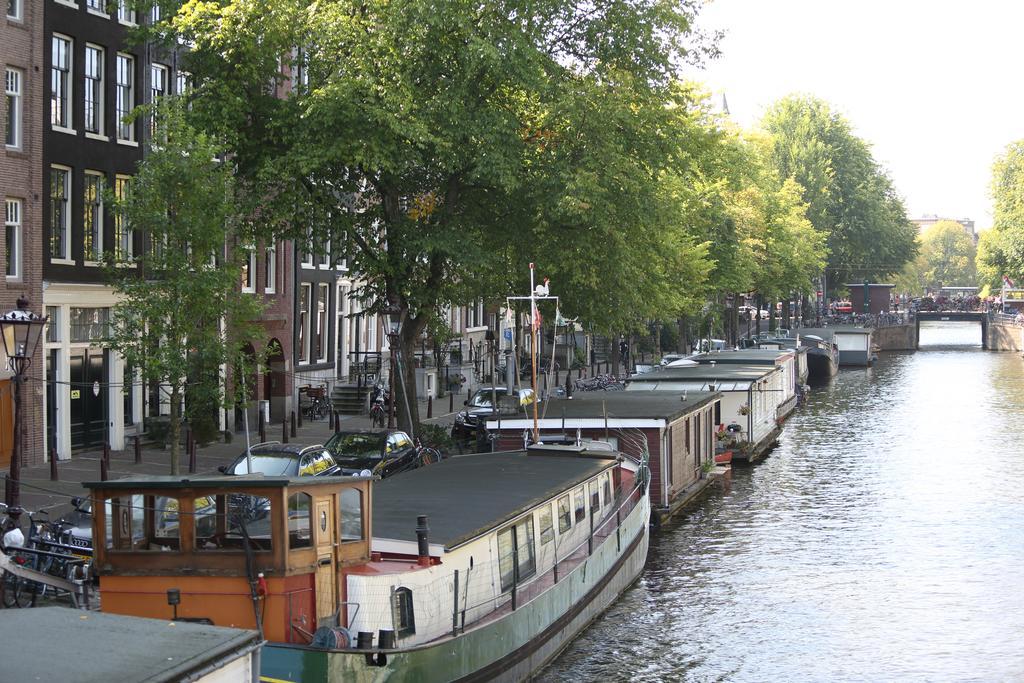 Large 4p canal apartment Prinsengracht Amsterdam Buitenkant foto